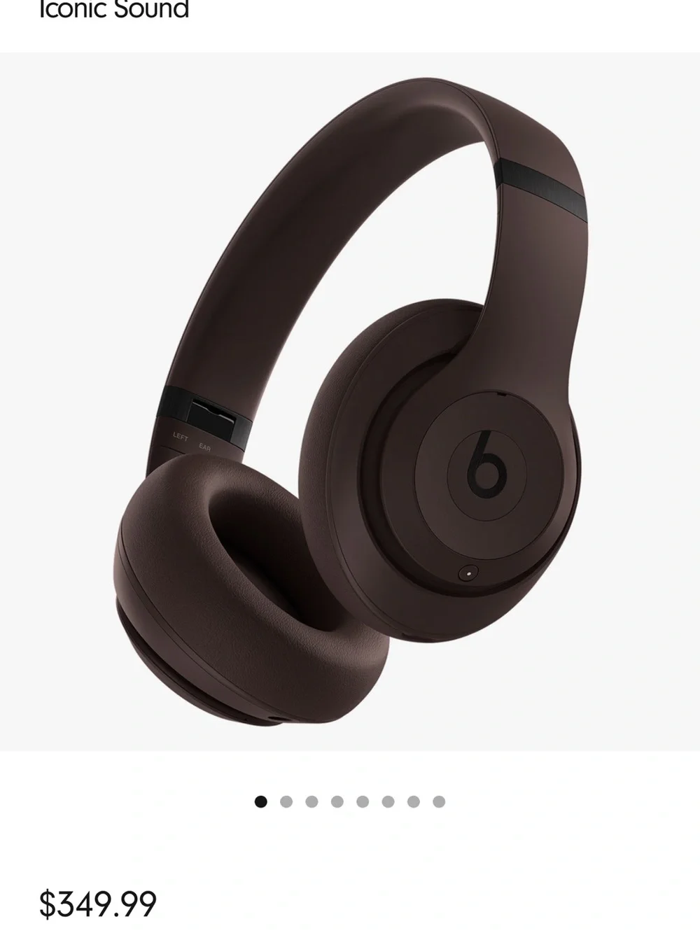Beats by Dre Studio3 Wireless Over-Ear Headphones - Brown
